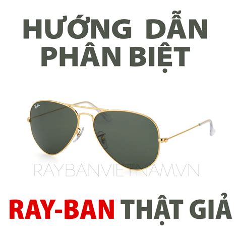 kính ray ban giả.